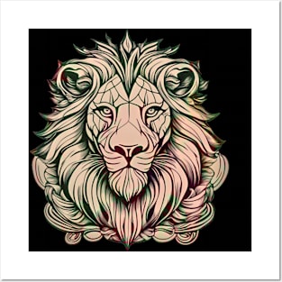 Lion Head Posters and Art